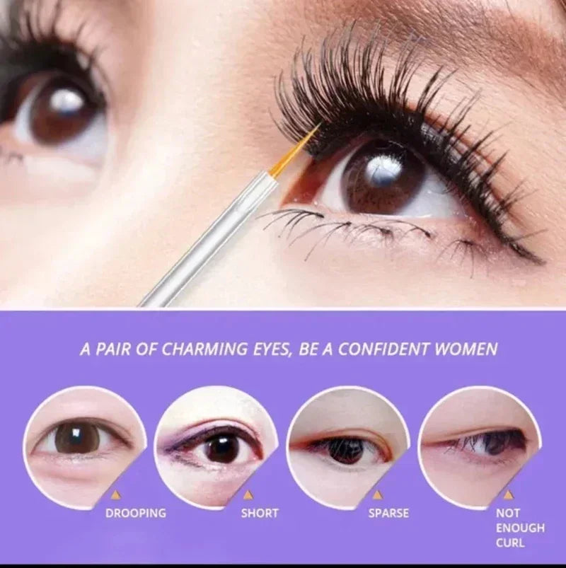 Rynx | 7 Days Fast Eyelash Growth Serum Eyelash Eyebrow Growth Strong Makeup Extension Treatment Eyebrow Eyelash Enhancer Serum