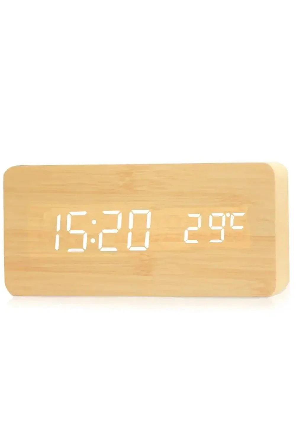 Rynx | Wood LED Digital Clock