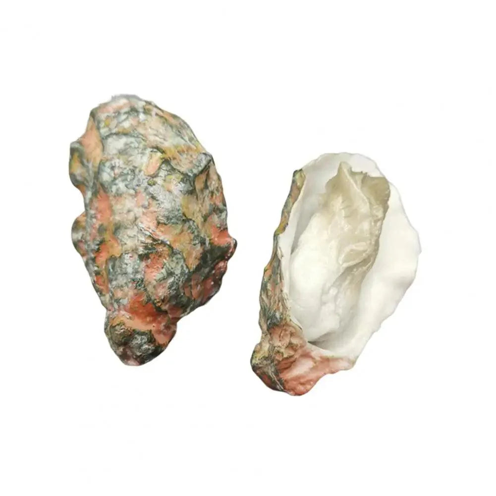 Rynx | Realistic Flat Shell BBQ Oyster Miniature Model - Perfect for Creative Projects