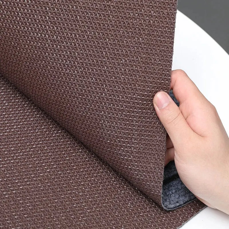 Rynx | Modern Minimalist Square Floor Mat - Durable, Stain/Fade Resistant, Non-Slip Rubber Backing, Machine Washable for Indoor/Outdoor Use
