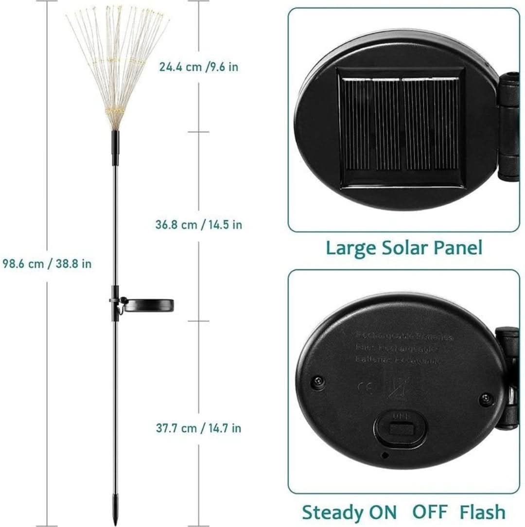 Rynx | Solar-LED Firework Garden Lighting