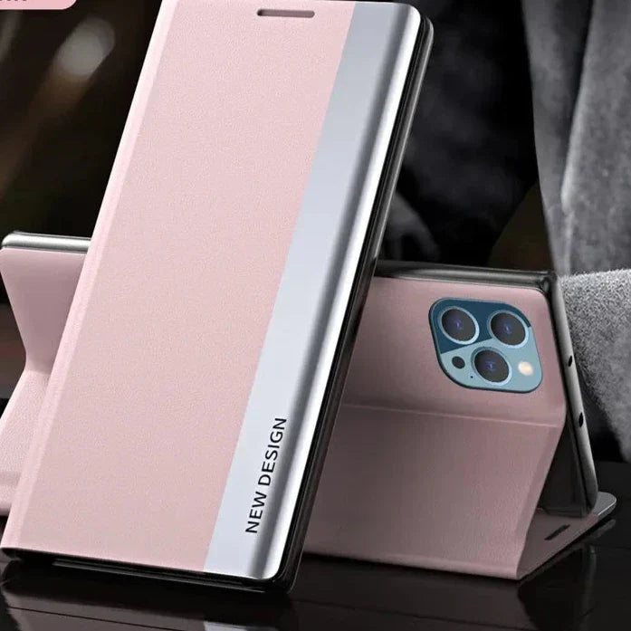 Rynx | iPhone Flip Case Protective Cover Pink