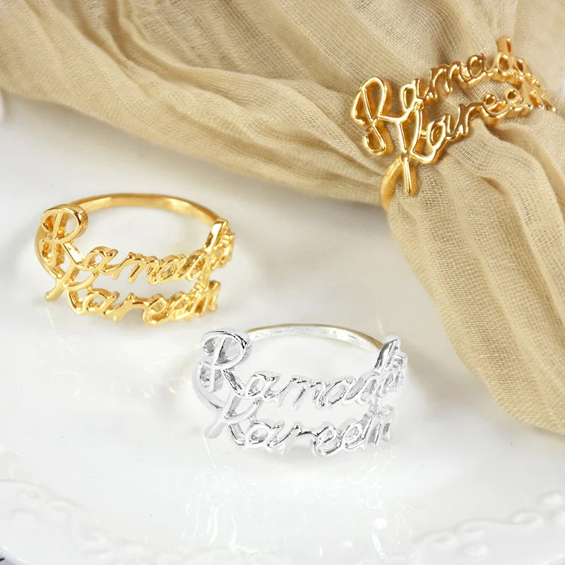 Rynx 2/6Pieces Ramadan Kareem Napkin Rings Eid Mubarak Muslim Islamic Dining Table Home Decoration Alloy Napkin Buckle Ramadan Gift