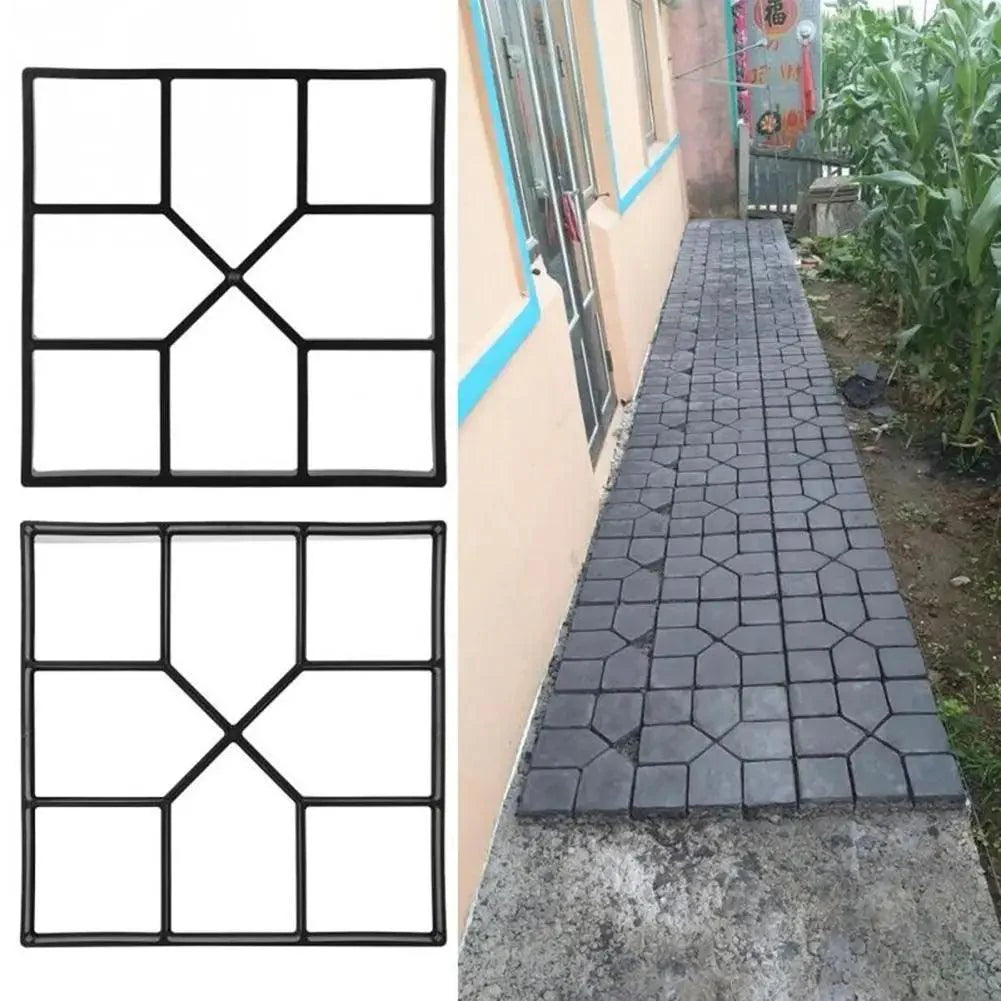 Rynx | Versatile DIY concrete path mold for personalized garden paths and driveways
