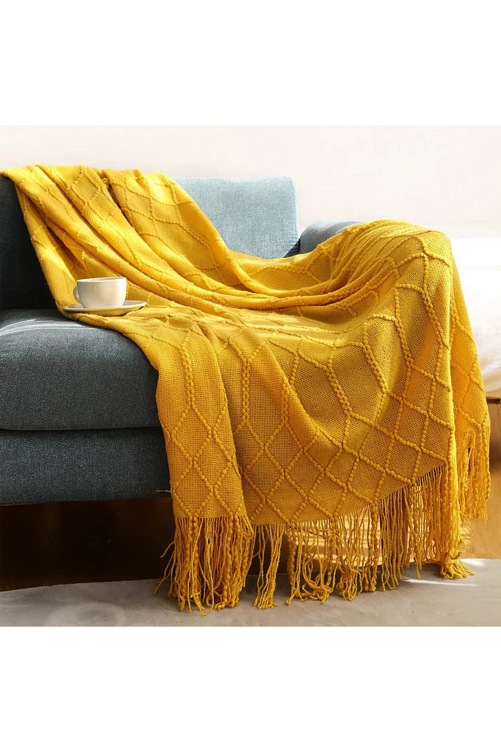 Rynx | dune textured throw blanket