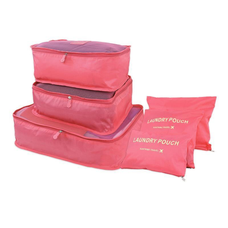 Rynx | Travel Smart: versatile 8/6/1-piece organizer set for effortless packing