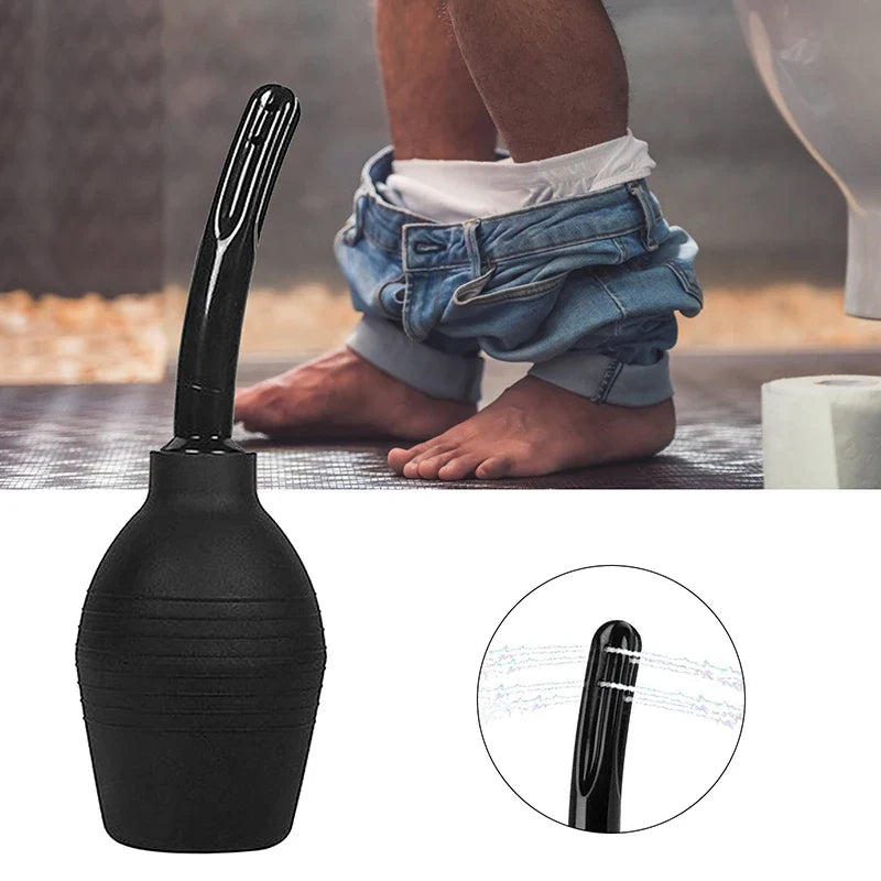 Rynx | Compact Portable Bidet: 89ml Capacity Rectal Enema Syringe - Stream Douche for Colon Cleaning, Essential Bidet Accessories