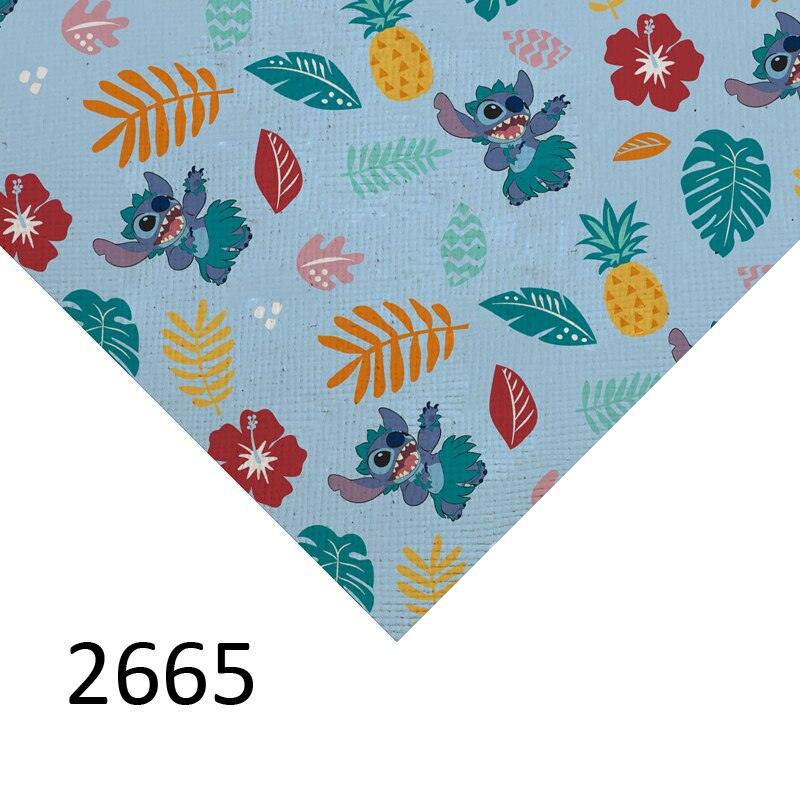 Rynx | Lilo and Stitch Cartoon Vinyl Faux Leather Craft Sheet: Ignite Your Imagination