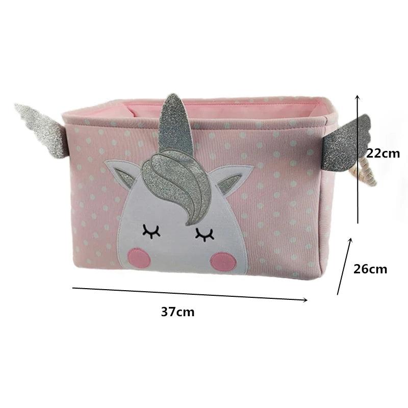 Rynx | Stylish collapsible storage basket made of canvas for children