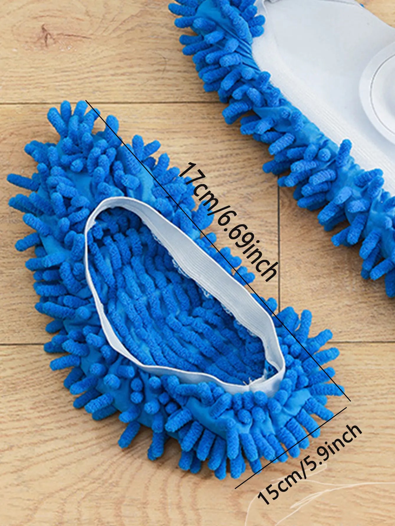 Rynx | 2PCS Chenille Dust Mop Slippers - Multi-Function Foot Socks Mop Caps for Effortless Floor Cleaning