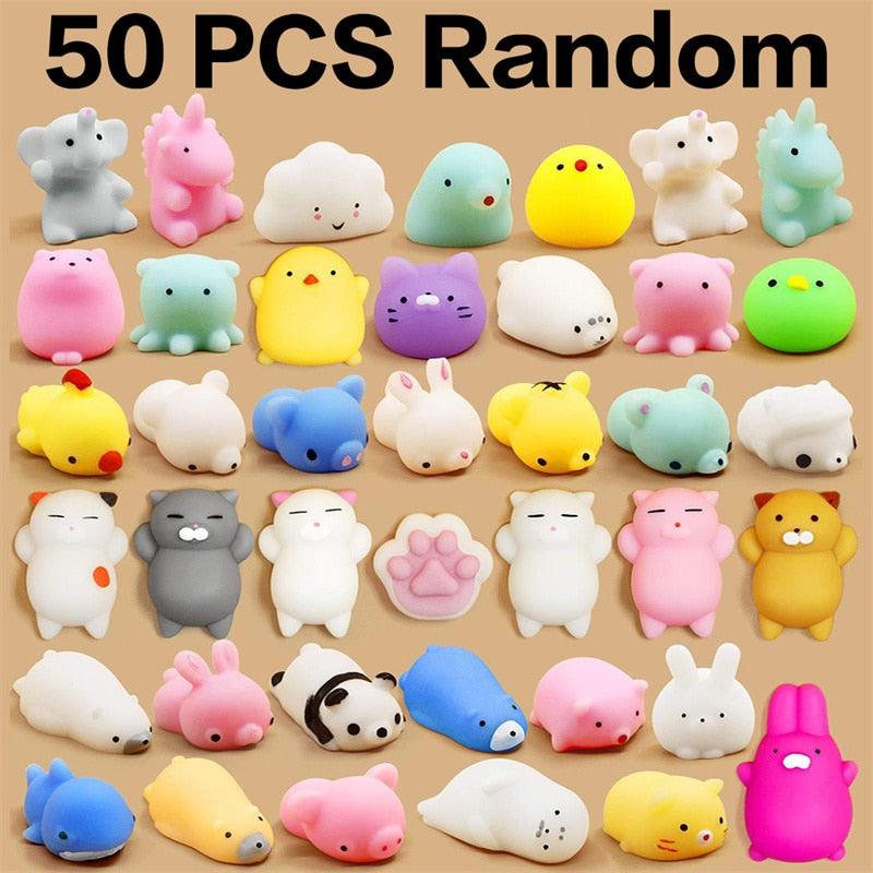 Rynx | Charming Kawaii Mochi Animal Squishies - Delicious Stress Relief Toy for Children