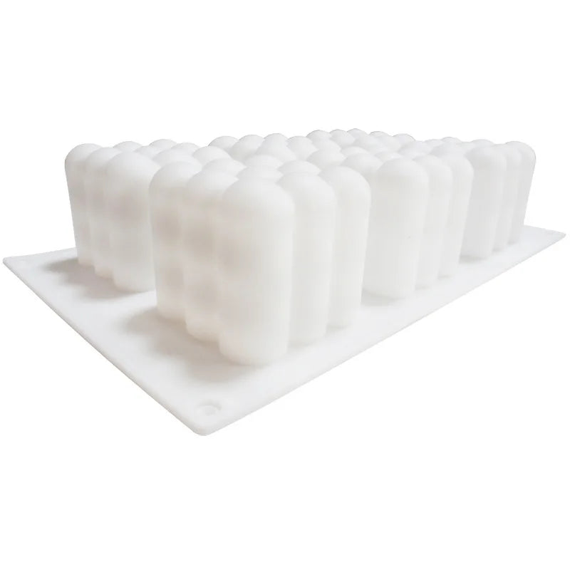 Rynx | 6 Cavity Large Bubble Silicone Mold – Candle, Mousse Cake, Chocolate, & Aromatherapy Soap Making Supplies for Home Decor