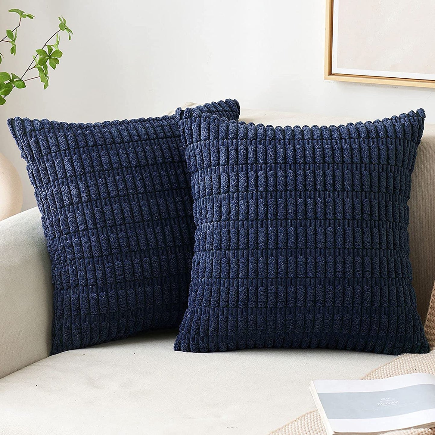 Rynx | CuddleCord Luxe Cord Cover | Cozy Fabric Cover | Decorative Sofa Cover | Easy Care & Stylish