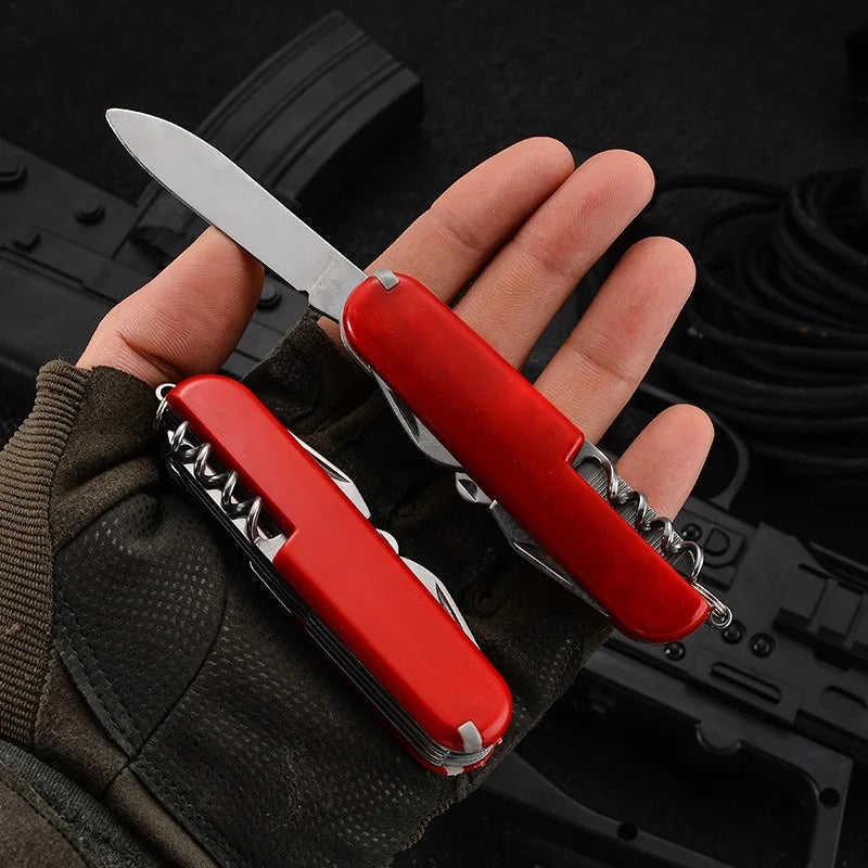Rynx | Multifunctional Stainless Steel Gift Knife - 5, 7, 9, or 11 Open Tools, Ideal for Camping and Pliers Use