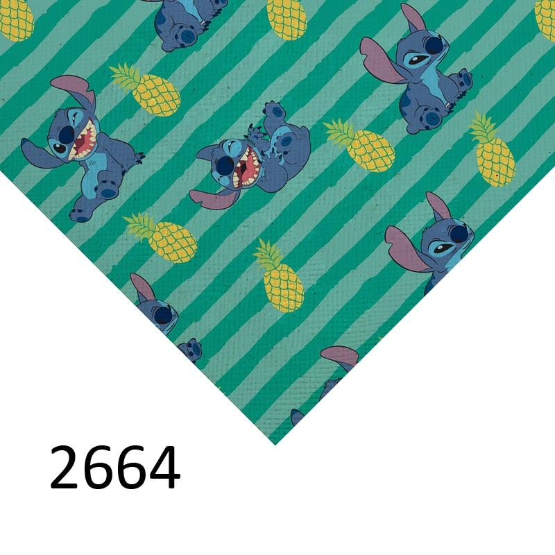 Rynx | Lilo and Stitch Cartoon Vinyl Faux Leather Craft Sheet: Ignite Your Imagination