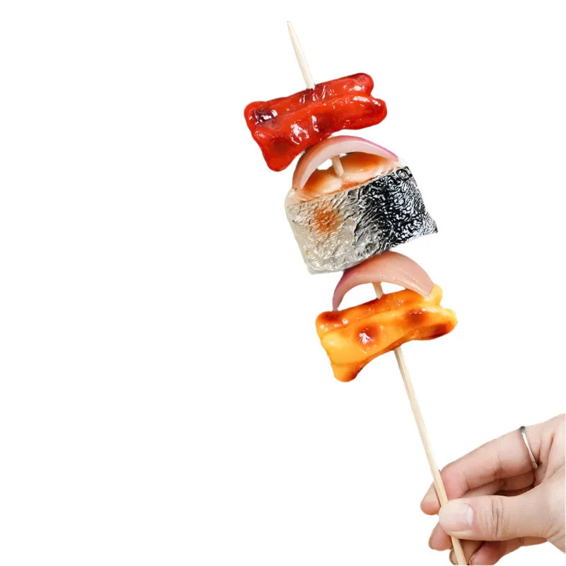 Rynx | Realistic Barbecue Simulation Skewers for Creative Cooking Displays and Fun Play