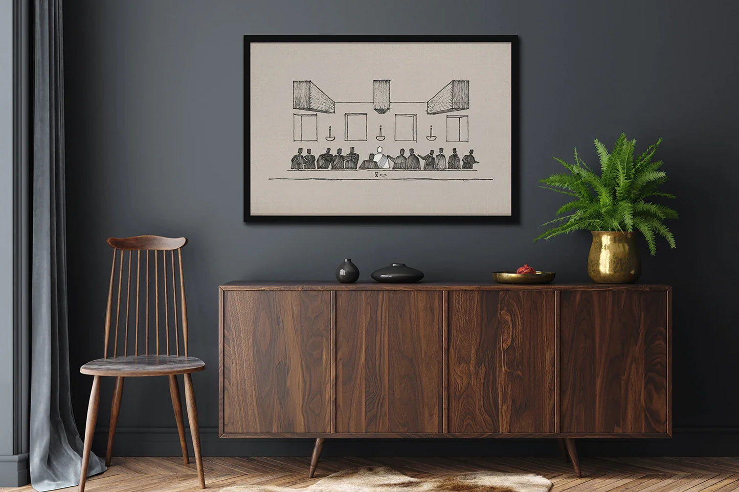 Rynx | last supper canvas poster