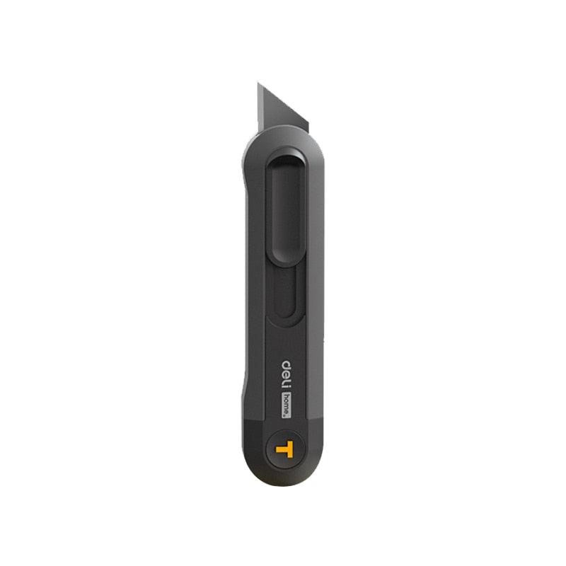 Rynx | Deli Black SK2 Steel Utility Knife: The ultimate solution for precise cutting