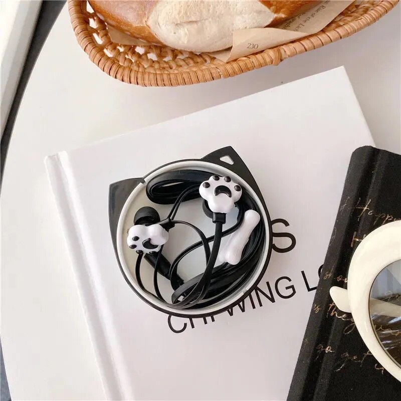 Rynx | Sweet Cat Paw Wire Earbuds