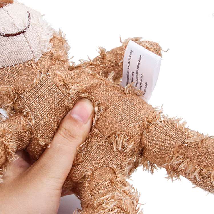 RYNX | Indestructible Teddy Bear Toy For Energetic Dogs