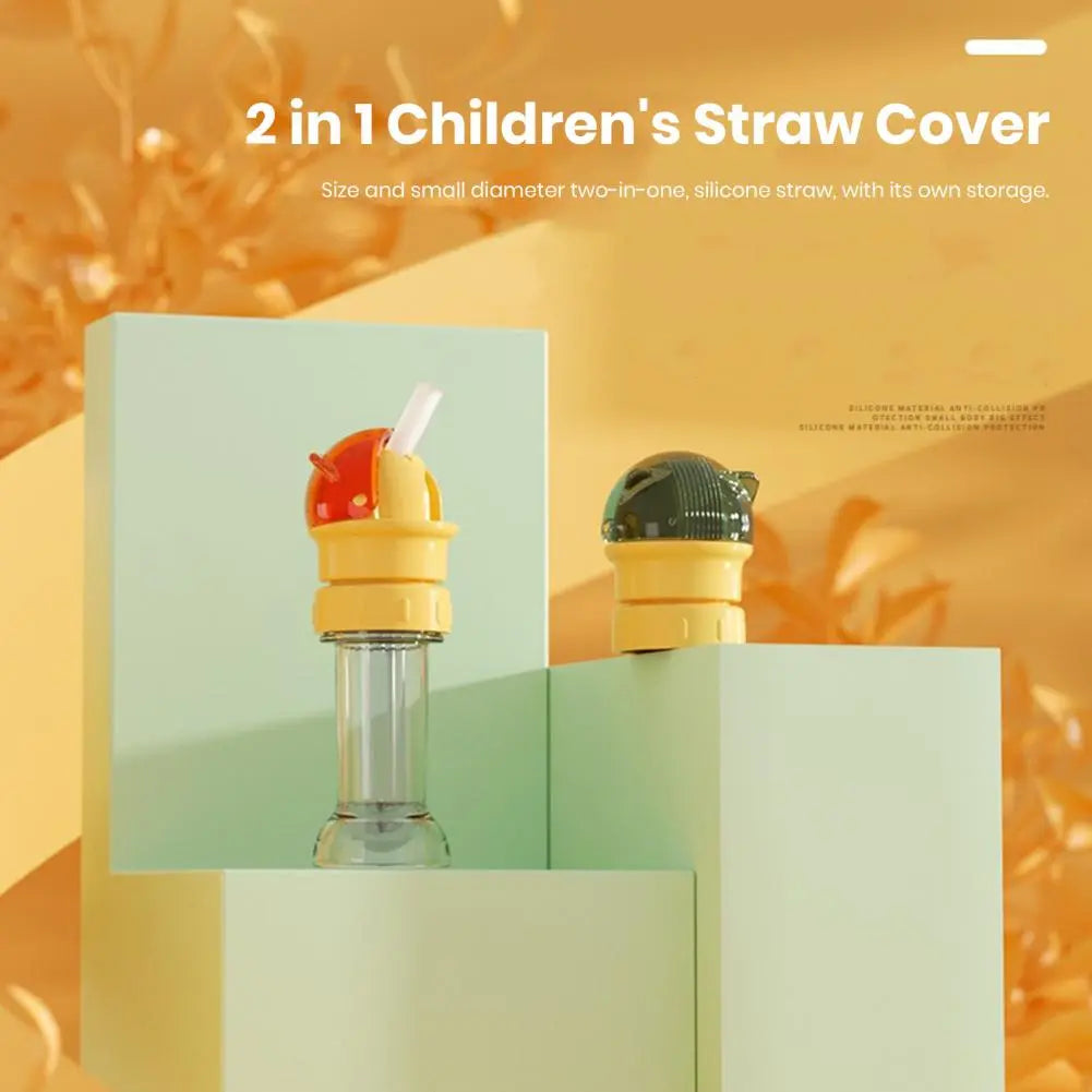 Rynx | Colorful Twist-Open Built-in Straw Water Bottle