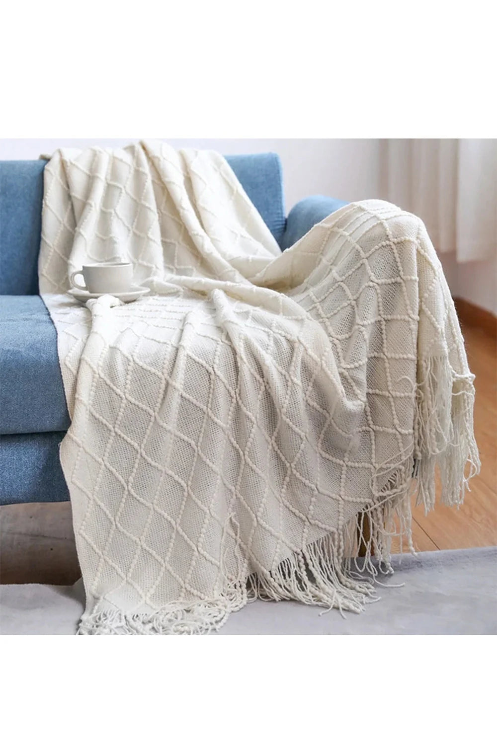 Rynx | dune textured throw blanket