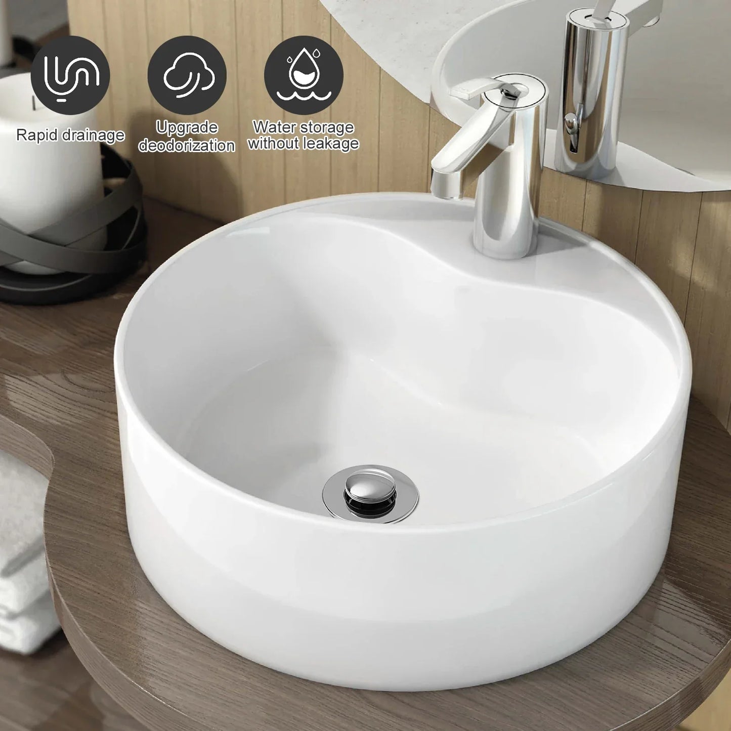 Rynx | Sink Drain Anti-Odor Hair Catcher Filter