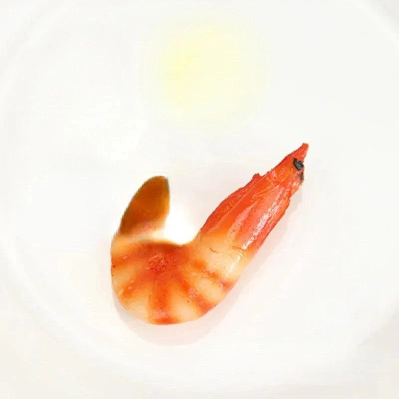 Rynx | Realistic PVC Shrimp Sculpture for Home Decor and Creative Play