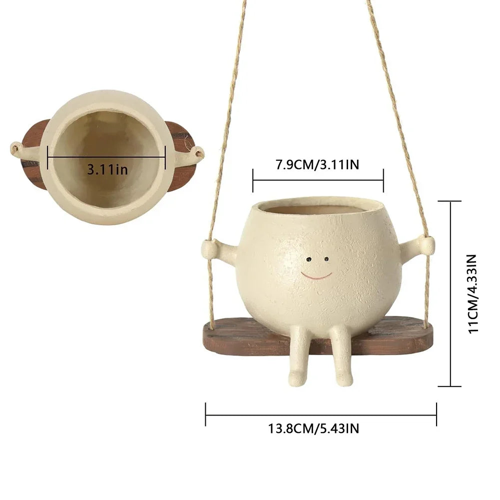 Rynx | Happy Buddy Hanging Plant Pot