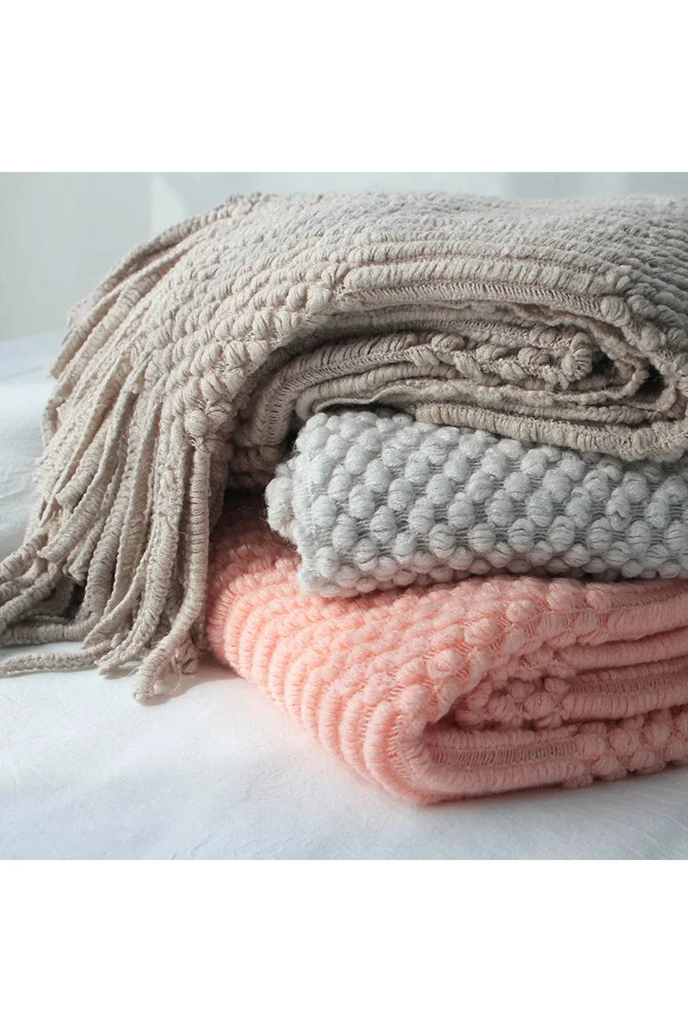 Rynx | dune textured throw blanket