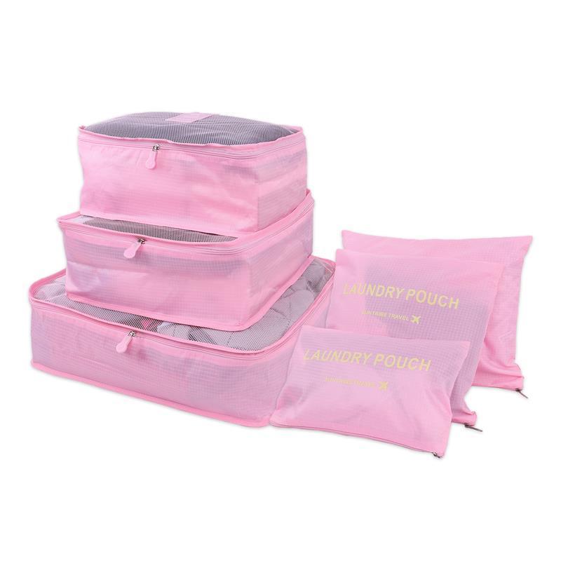 Rynx | Travel Smart: versatile 8/6/1-piece organizer set for effortless packing