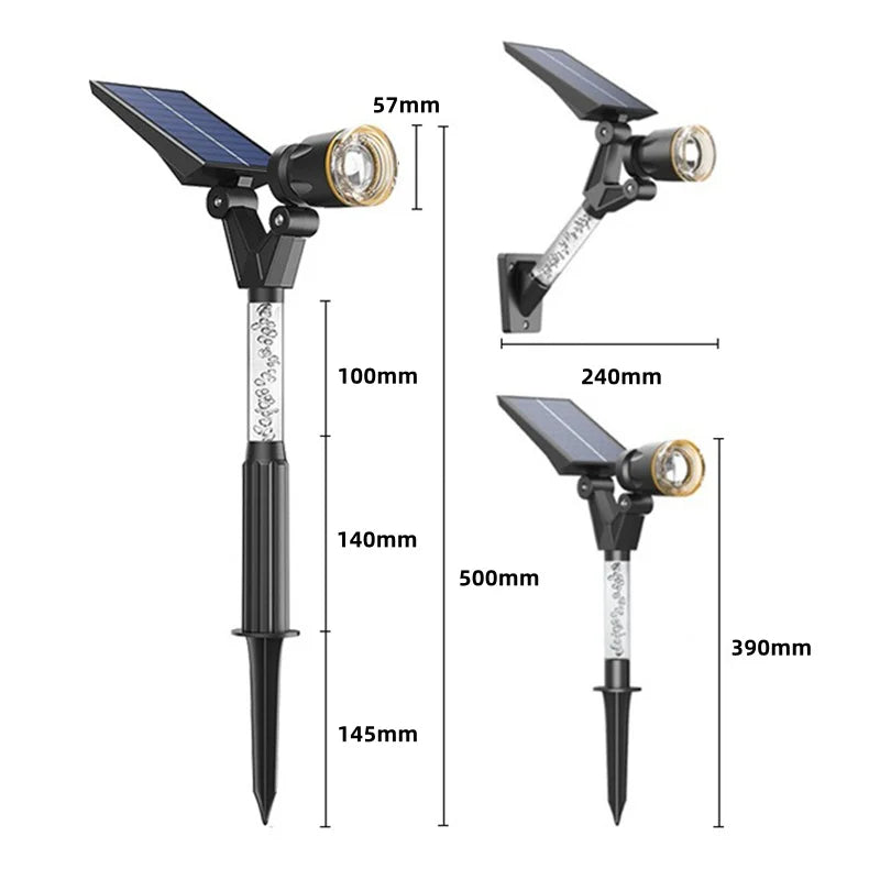 Rynx | Solar LED Garden Home Outdoor Pathway Spotlights