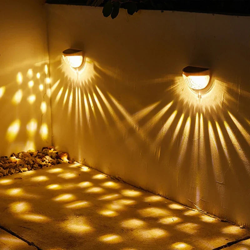 Rynx | Outdoor Waterproof Solar LED Patio Wall Lamp