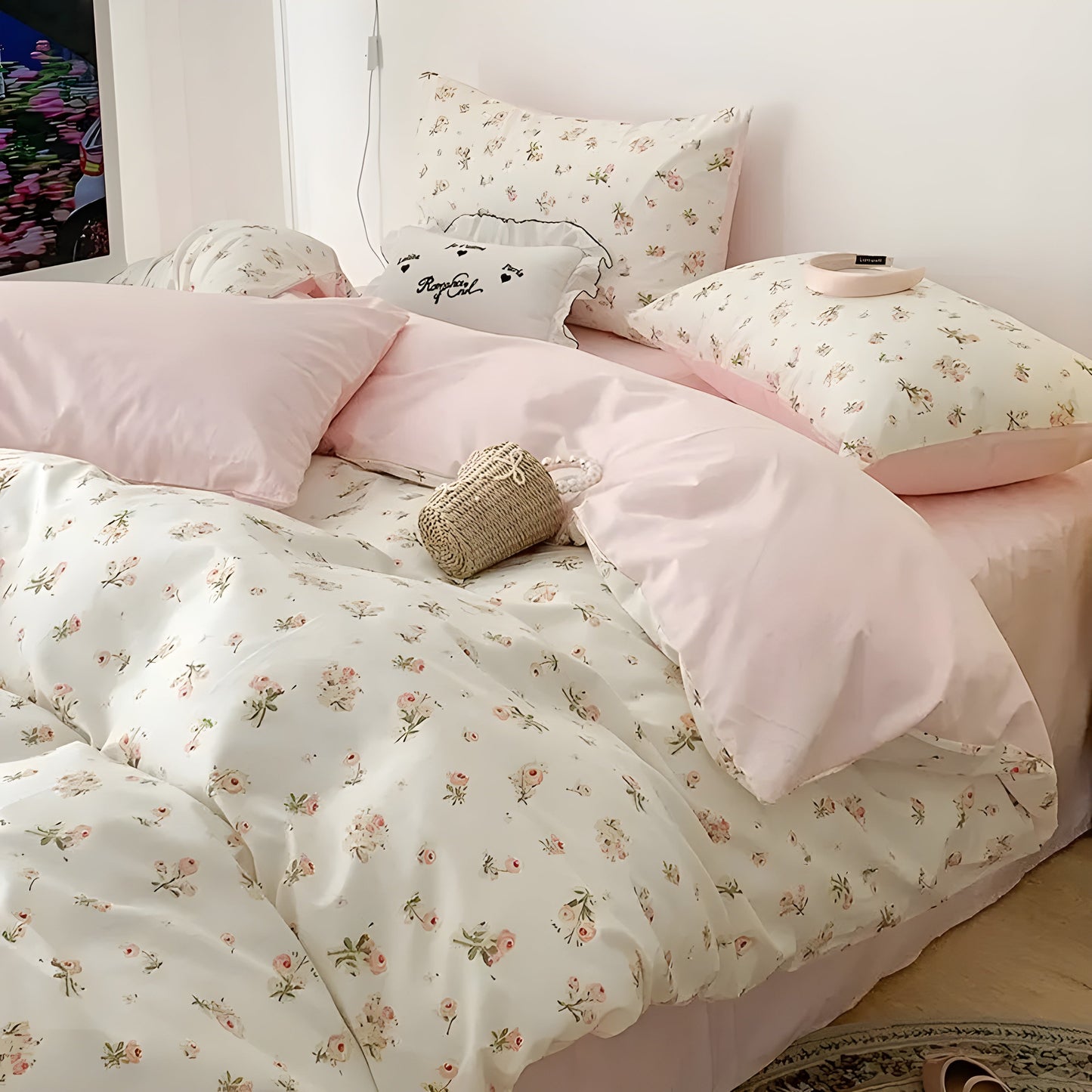 Rynx | Roselle Luxe Bedding Set – Elegance & Comfort for a Stylish Bedroom