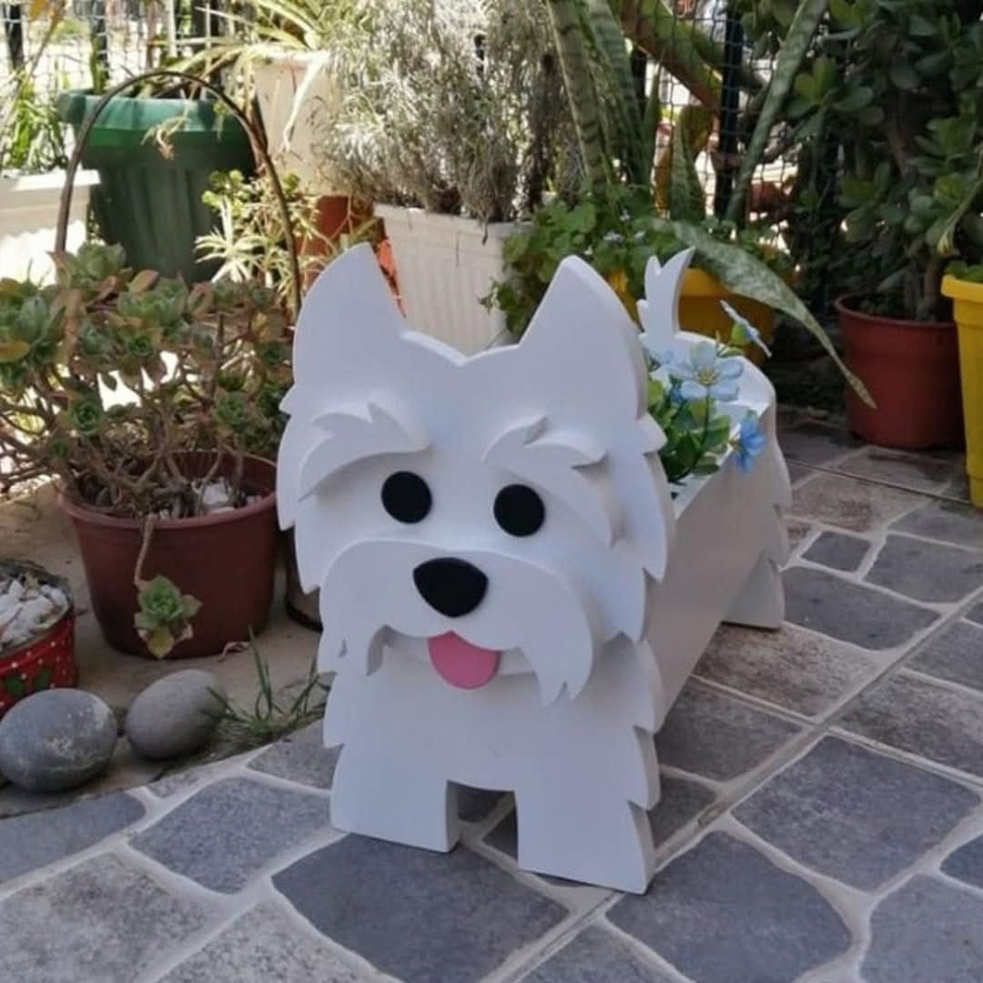 Rynx | Pupcycled - Puppy Plant Holder