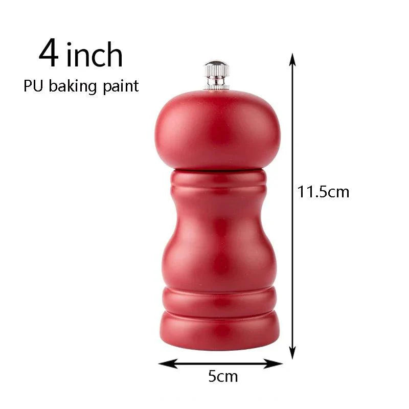 Rynx | Elegant adjustable salt and pepper mill set made of solid wood for outdoor dining