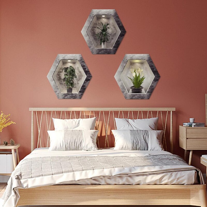 Rynx | Wall Decorative Potted Plant Stickers