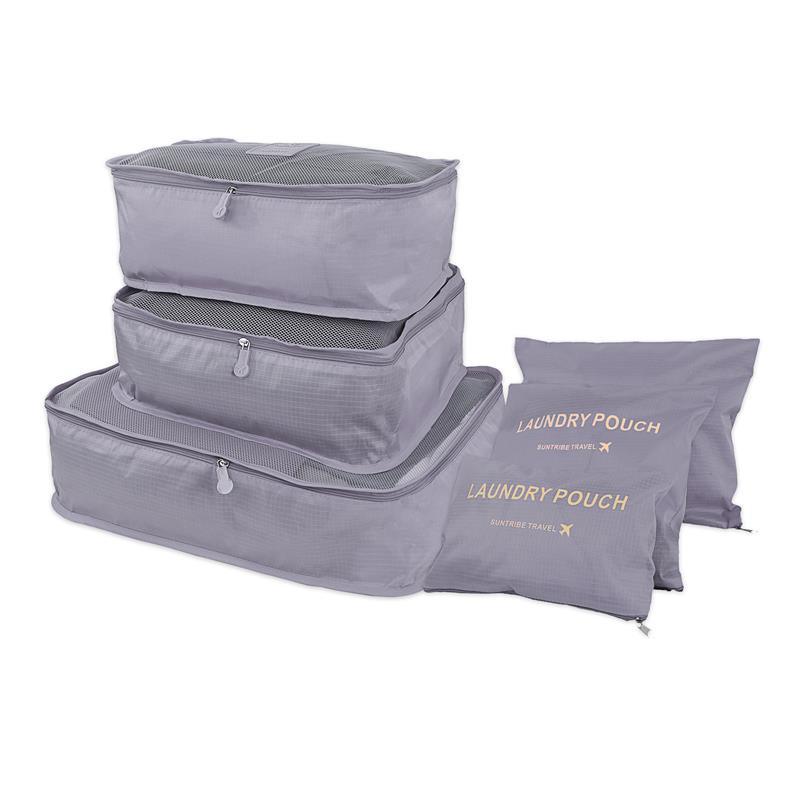 Rynx | Travel Smart: versatile 8/6/1-piece organizer set for effortless packing