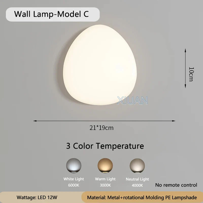 Rynx | WhiteCloud - Modern LED Wall Lamp for Children's Room and Bedroom