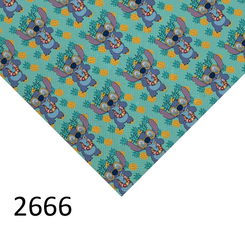 Rynx | Lilo and Stitch Cartoon Vinyl Faux Leather Craft Sheet: Ignite Your Imagination