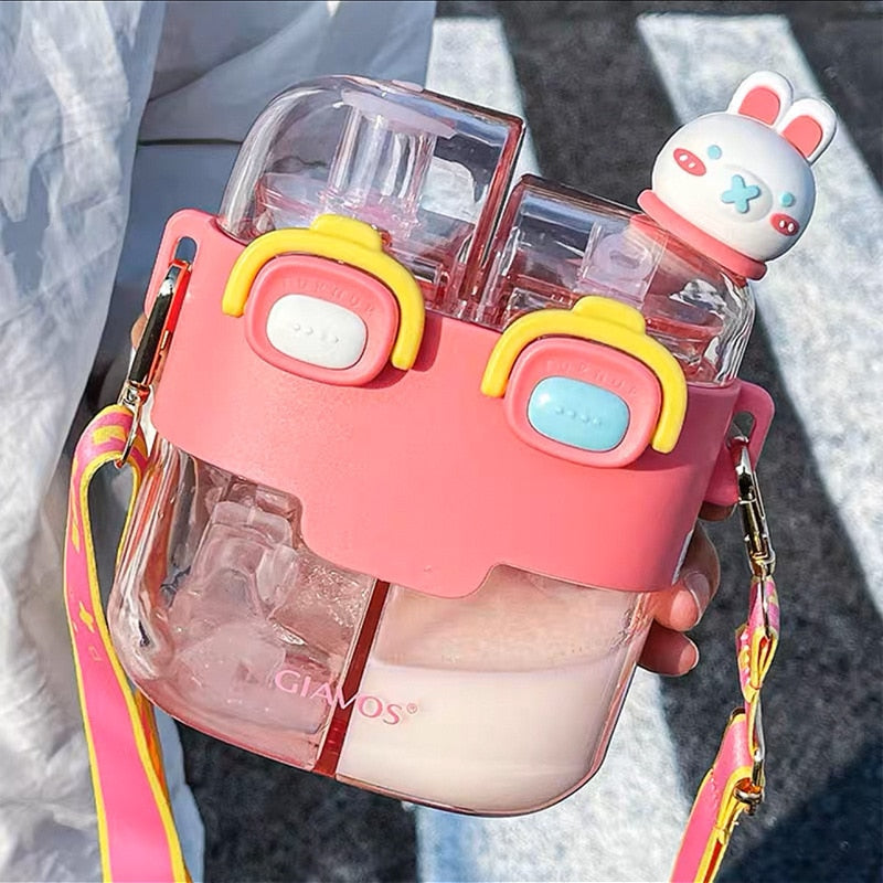 Rynx | Double-Bin Drink More Kids Water Bottle