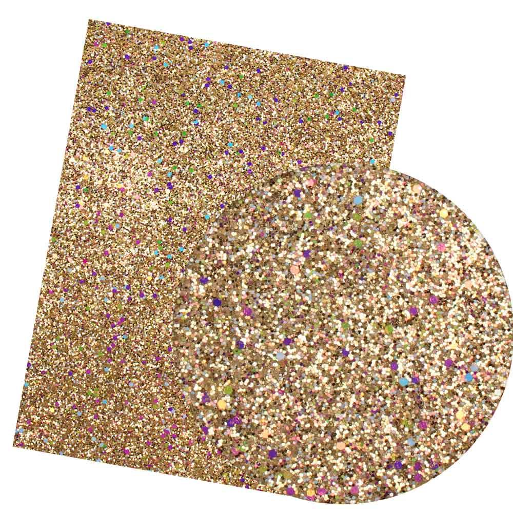 Rynx | Iridescent Rainbow Glitter Vinyl Craft Roll - Creative Gloss Set