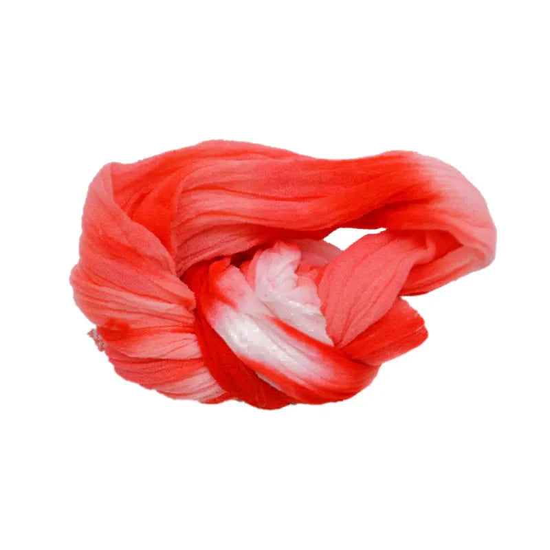 Rynx 5PCS Multicolor Nylon Stocking Round Flower Material Stretchable Stocking Material Accessories Handmade Wedding Home DIY Flower Crafts