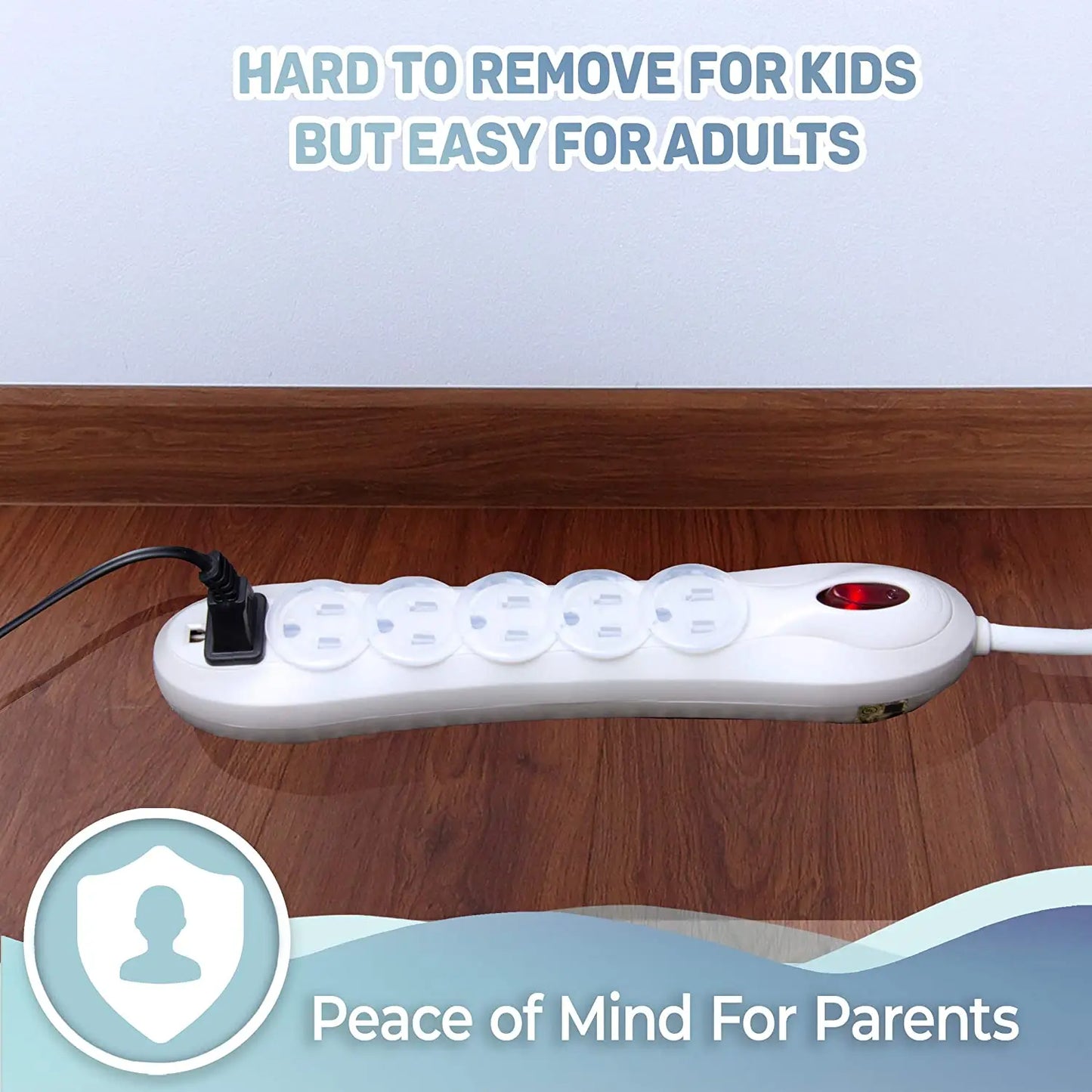 Rynx | 20pcs Outlet Covers | American Standard Baby Proofing Safety Plugs | Child Secure Electric Plug Protectors for Toddler Protection