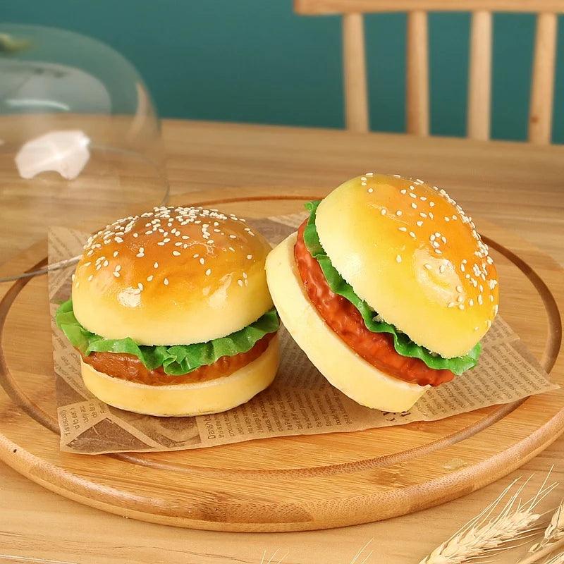 Rynx | Lifelike Jumbo Big Mac Model - Ideal for Home Decor and Photography