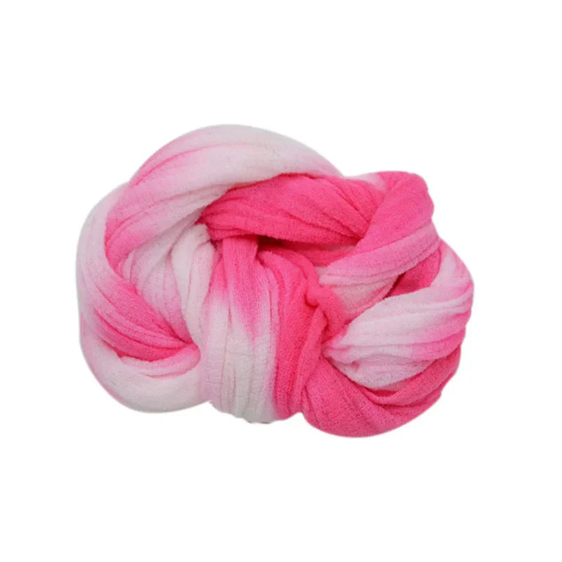 Rynx 5PCS Multicolor Nylon Stocking Round Flower Material Stretchable Stocking Material Accessories Handmade Wedding Home DIY Flower Crafts