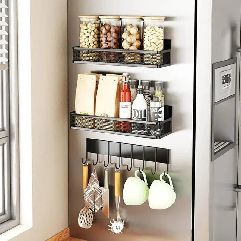 Rynx | Magnetic Spice and Towel Holder for Kitchen Organization