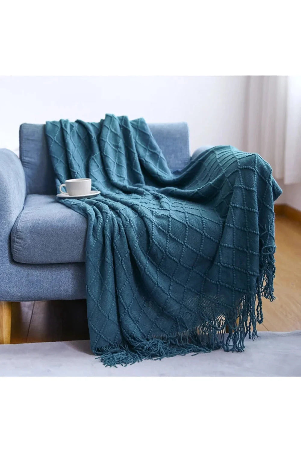Rynx | dune textured throw blanket