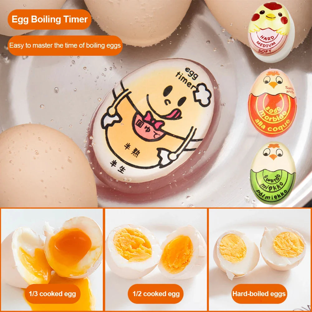 Rynx | Color-Changing Egg Timer - Eco-Friendly Kitchen Tool for Perfectly Cooked Boiled Eggs