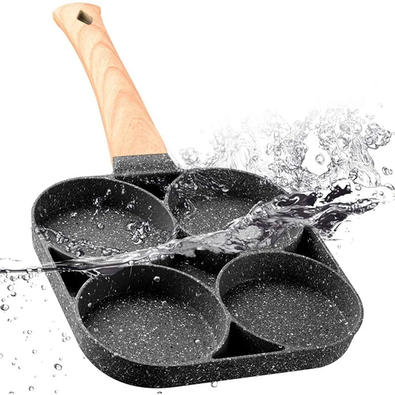 Rynx | Mirror frying pan with 4 compartments